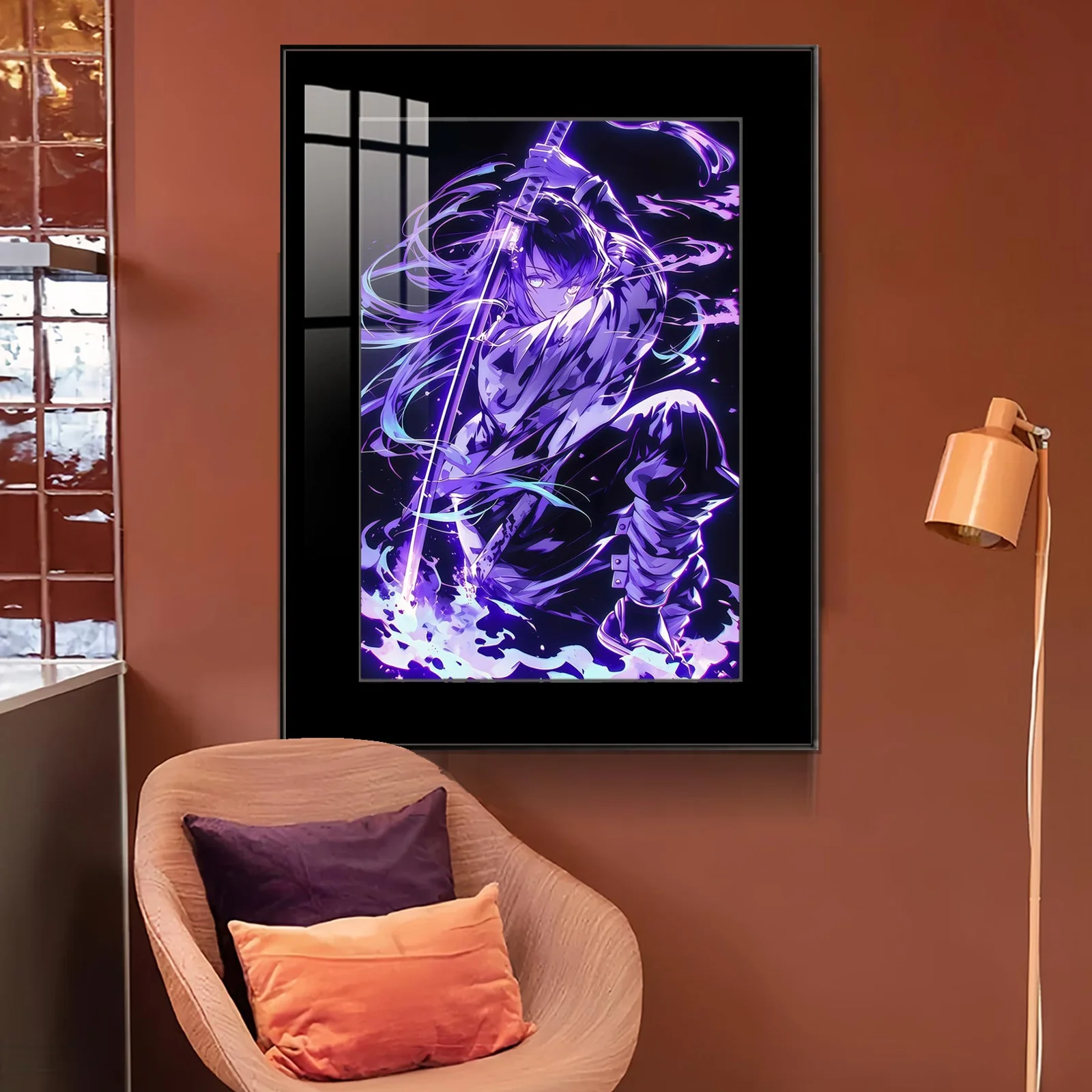 Afterglow Muichiro Tokito Decorative Painting - Demon Slayer: Kimetsu No Yaiba Decorative Painting - JuZi Studio - Image 3