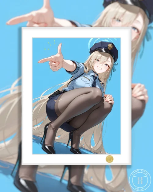 Uniform Ver. Ichinose Asuna Decorative Painting - Blue Archive - H-TWO Studio - Image 1