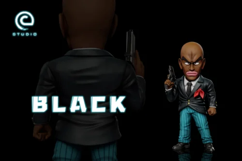 Red Ribbon Army Staff Officer Black - Dragon Ball Statue - C-Studios - Image 1