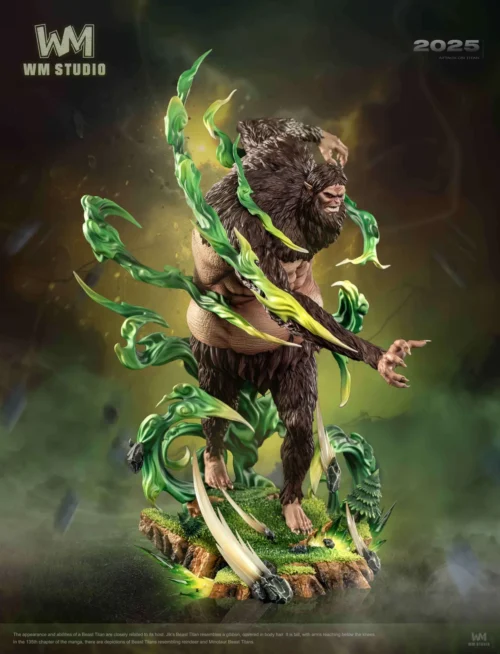 Beast Titan Throwing Stone - Attack On Titan Resin Statue - WM Studios - Image 2