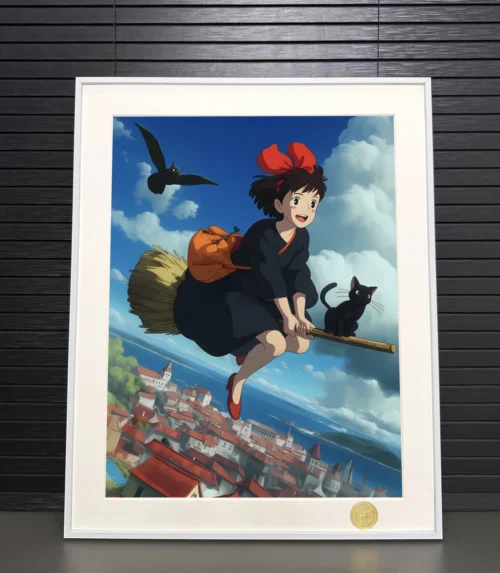 Kiki & Jiji Decorative Painting - Kiki's Delivery Service - H-TWO Studio - Image 2