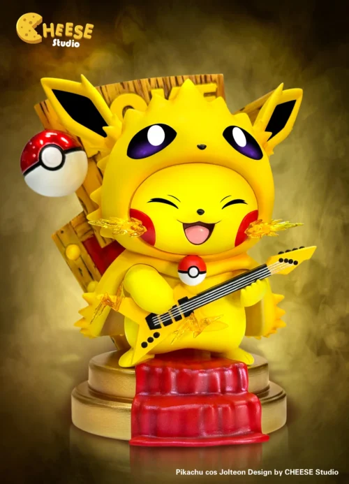Jolteon Cosplay Pikachu - Pokemon Resin Statue - CHEESE Studio - Image 1
