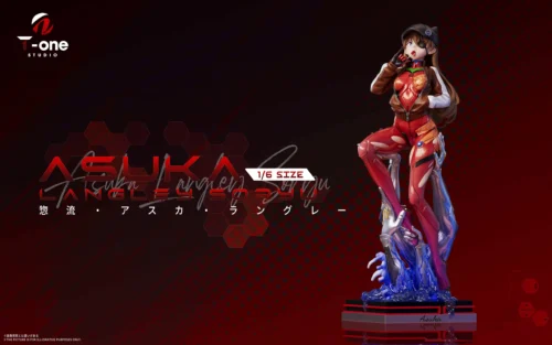 1/6 Scale Asuka Langley Soryu - (EVA) Neon Genesis EVAngelion Resin Statue - T-one Studio - Image 2