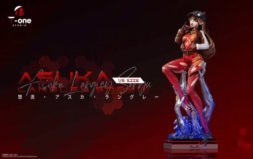 1/6 Scale Asuka Langley Soryu - (EVA) Neon Genesis EVAngelion Resin Statue - T-one Studio - Image 1
