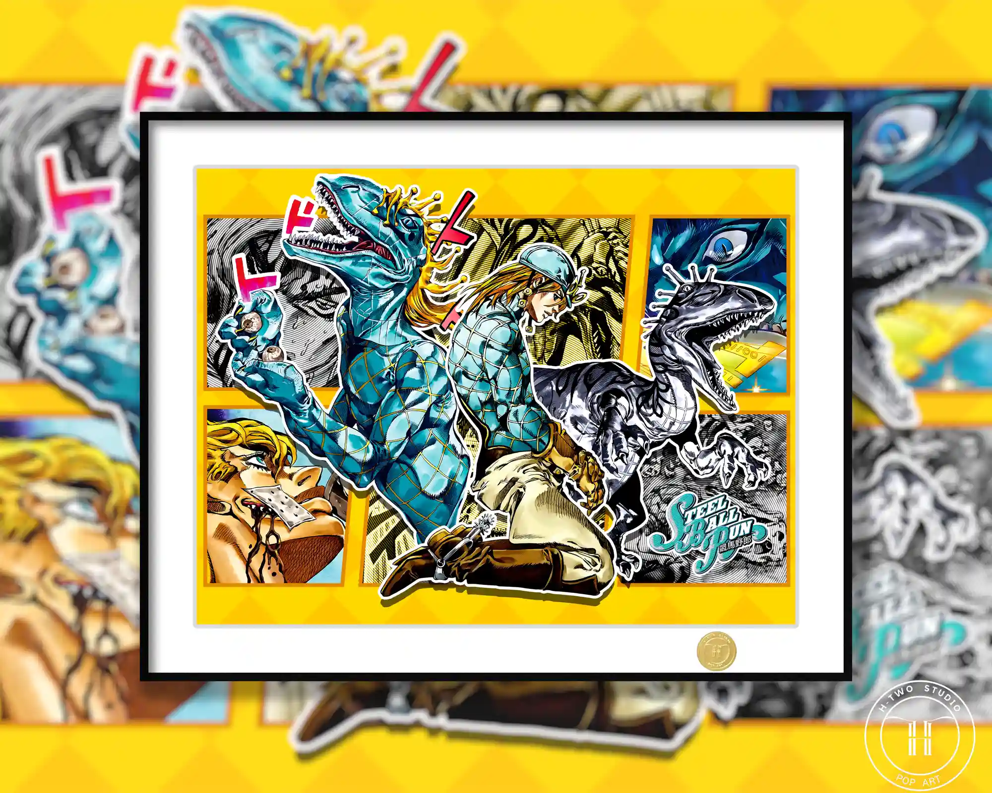 Diego Brando Decorative Painting - JoJo's Bizarre Adventure - H-TWO Studio - Image 1
