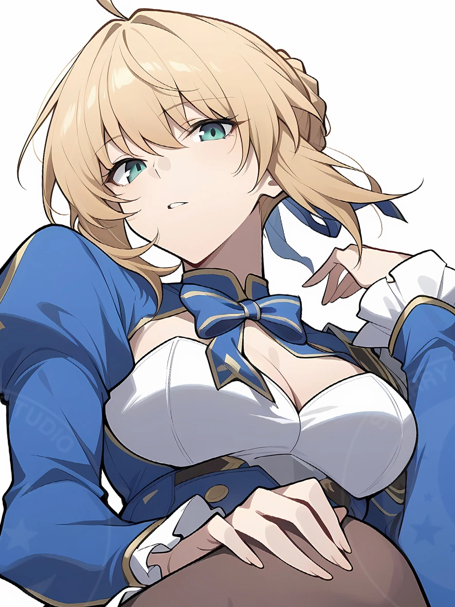 Sitting Ver. Artoria Pendragon Saber Decorative Painting - Fate/Stay Night - Xingkong Studio - Image 3