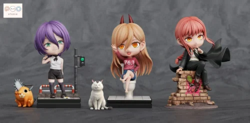 Chibi Ver. Power - Chainsaw Man Resin Statue - popo Studio - Image 2