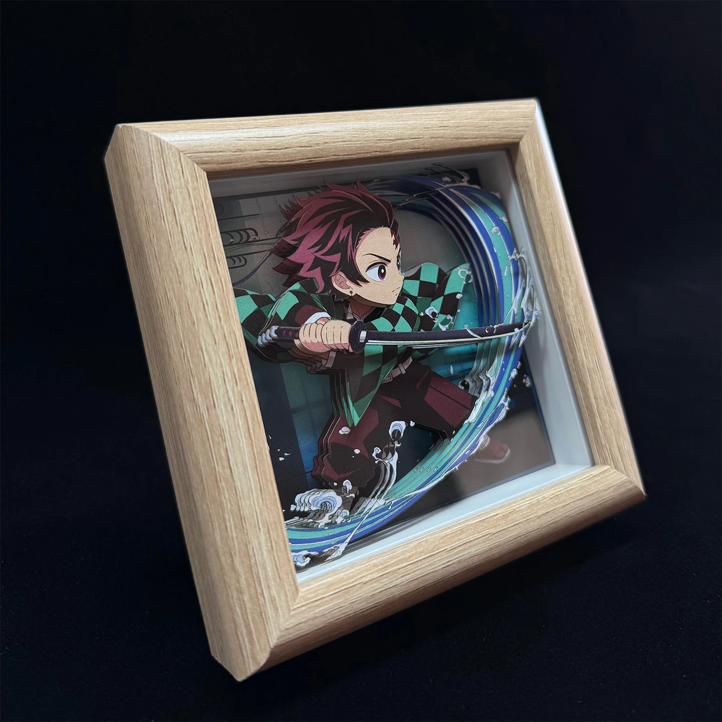 3D Decorative Paint of Tanjiro Kamado - Demon Slayer: Kimetsu No Yaiba Decorative Painting - AoTu Panda Studio - Image 8