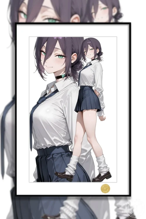 JK Ver. Reze Decorative Painting - Chainsaw Man - H-TWO Studio - Image 1