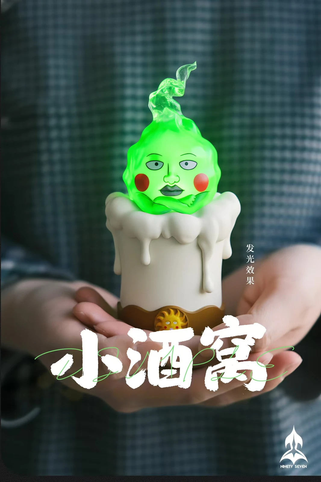 Dimple with LED - Mob Psycho 100 Resin Statue - NINETY SEVEN Studio - Image 2