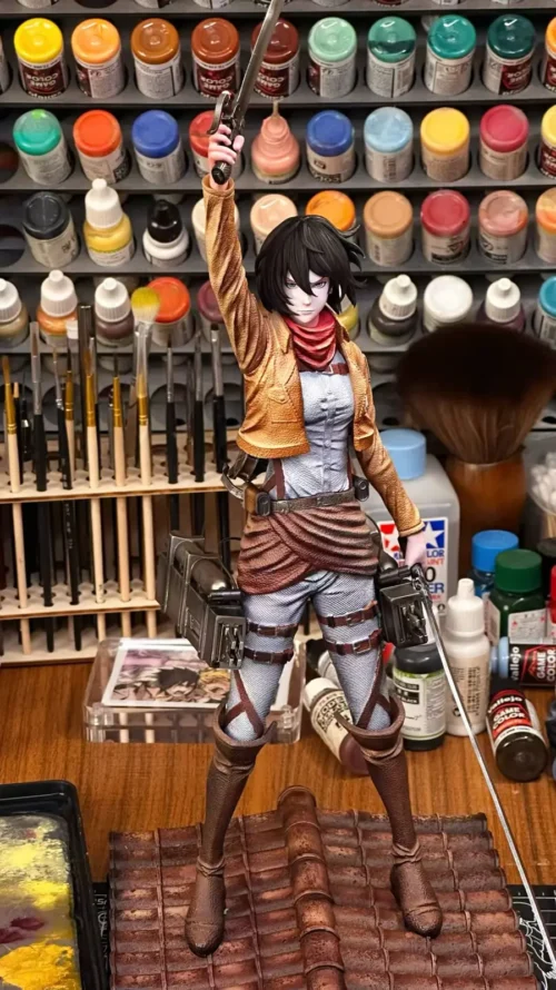 1/6 Scale Mikasa Ackerman - Attack On Titan Resin Statue - Leo Studio - Image 1