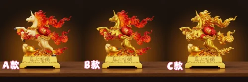 Lucky Rapidash - Pokemon Resin Statue - WAWA Studio - Image 1