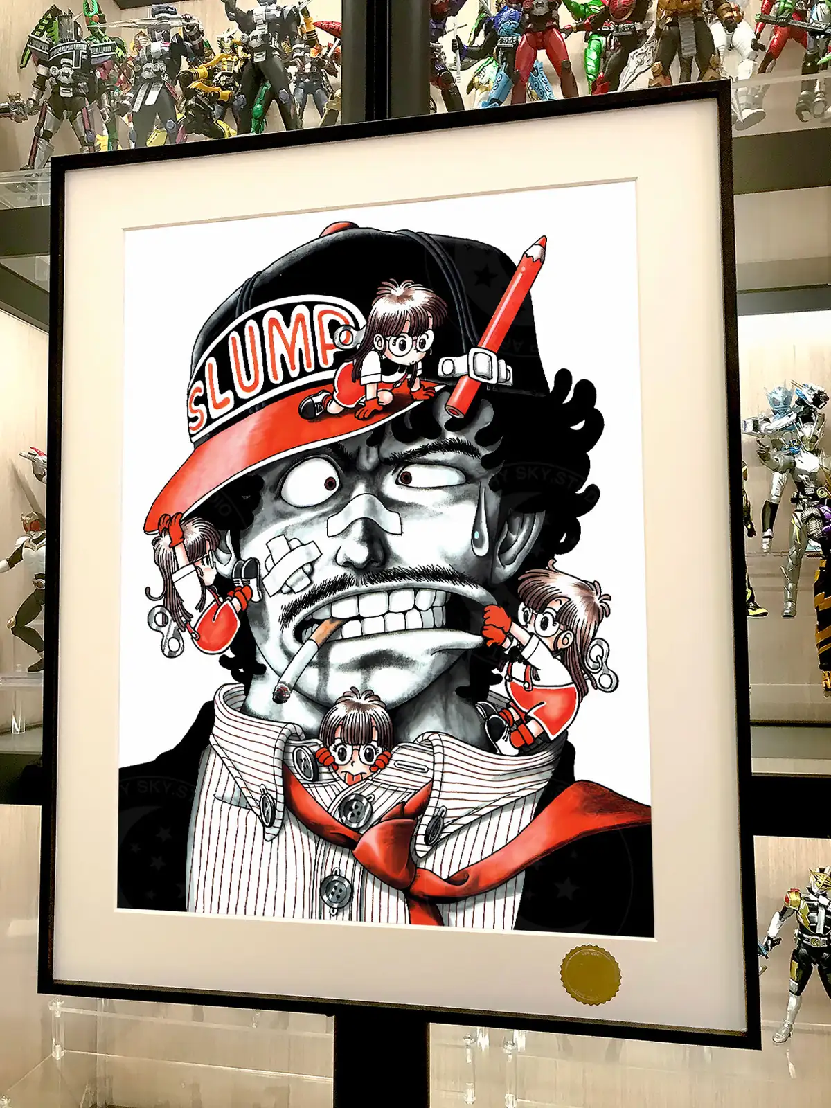 Senbei Norimaki Decorative Painting - Dr. Slump - Xingkong Studio - Image 3