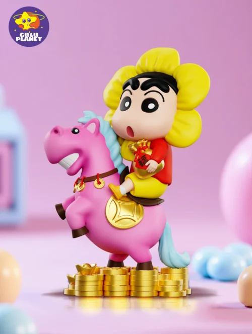 Have Money Right Away Shin-chan - Crayon Shin-chan Resin Statue - GULU PLANET Studio - Image 2