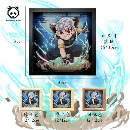 3D Decorative Paint of Tengen Uzui - Demon Slayer: Kimetsu No Yaiba Decorative Painting - AoTu Panda Studio - Image 1