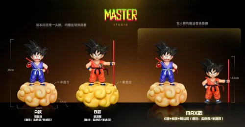 1/6 Scale Childhood Son Goku with LED - Dragon Ball Resin Statue - master Studio - Image 1
