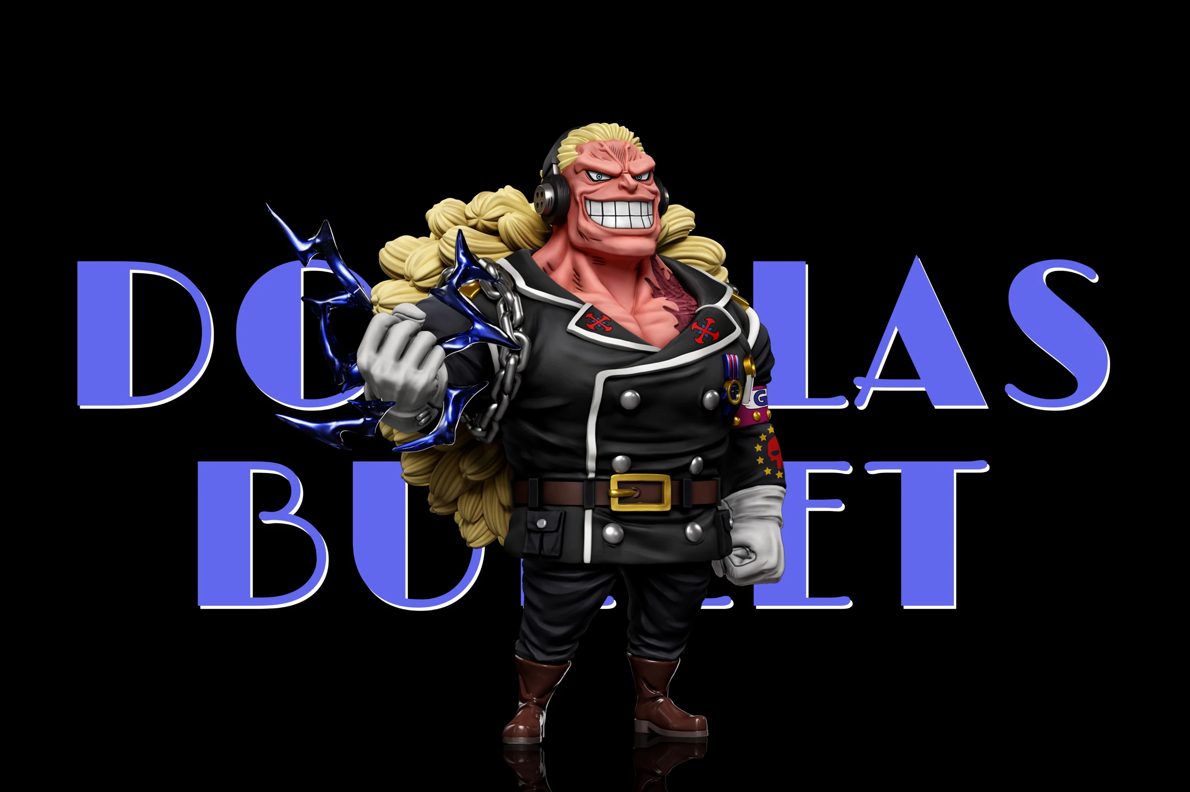 Strong Series 003 Douglas Bullet - ONE PIECE Resin Statue - A Plus Studios - Image 1