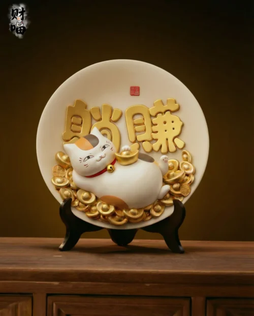 Lucky Twins Nyanko-Sensei & Turbo Granny - Natsume's Book of Friends Dandadan Resin Statue - CaiMiao Studio - Image 2