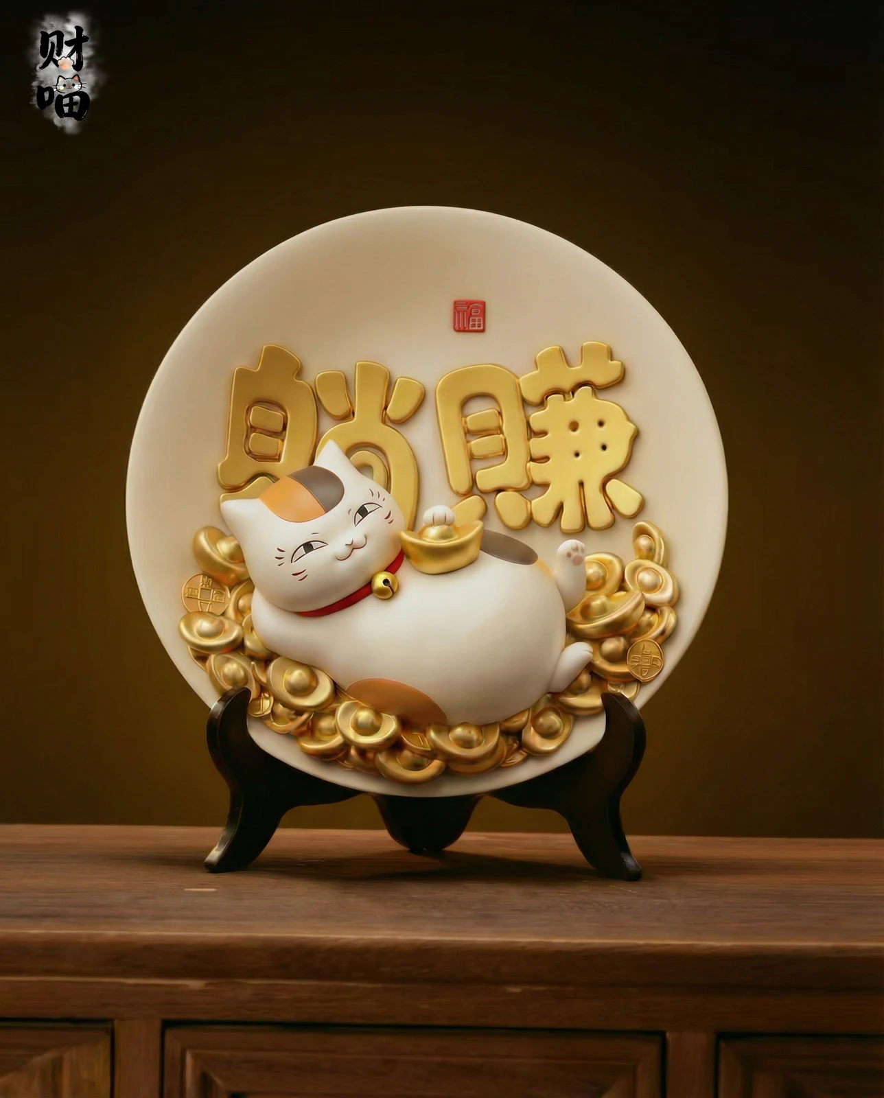 Lucky Twins Nyanko-Sensei & Turbo Granny - Natsume's Book of Friends Dandadan Resin Statue - CaiMiao Studio - Image 2