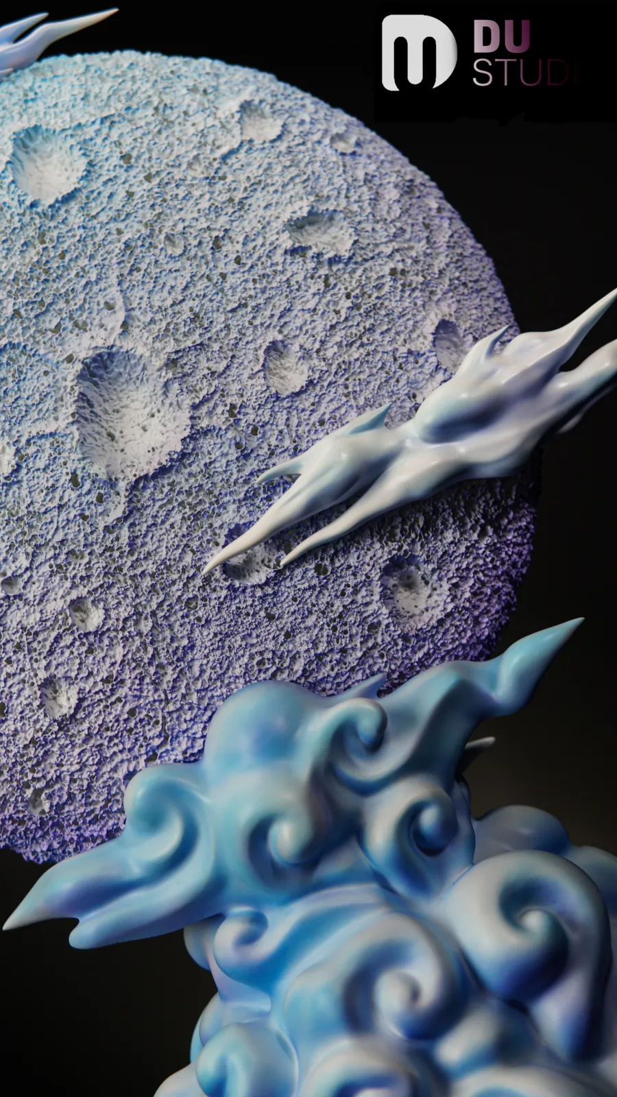 Super Saiyan 4 Moon ONLY with LED - Dragon Ball Resin Statue - Du-Studio - Image 6