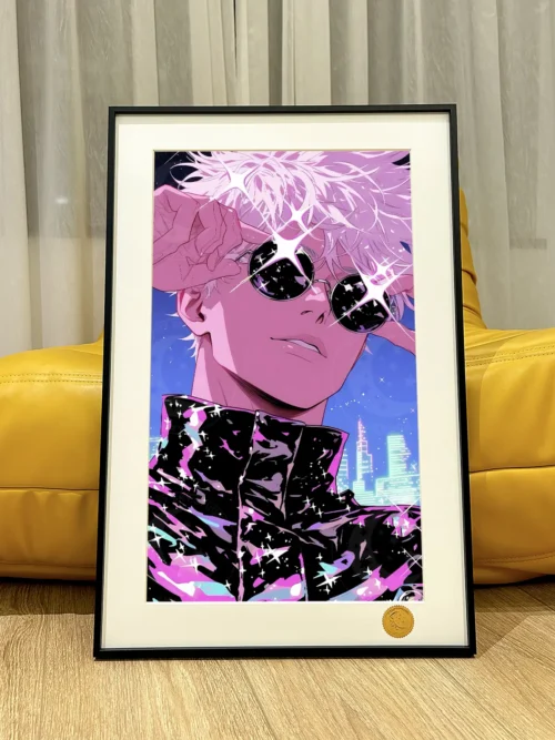 Sparkle Satoru Gojo Decorative Painting - Jujutsu Kaisen - Xingkong Studio - Image 1