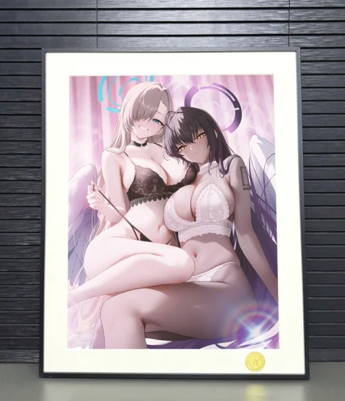 Kakudate Karin & Ichinose Asuna Decorative Painting - Blue Archive - H-TWO Studio - Image 2