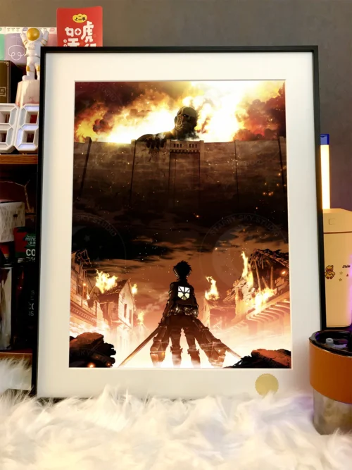 Wall Maria Decorative Painting - Attack On Titan - Xingkong Studio - Image 2