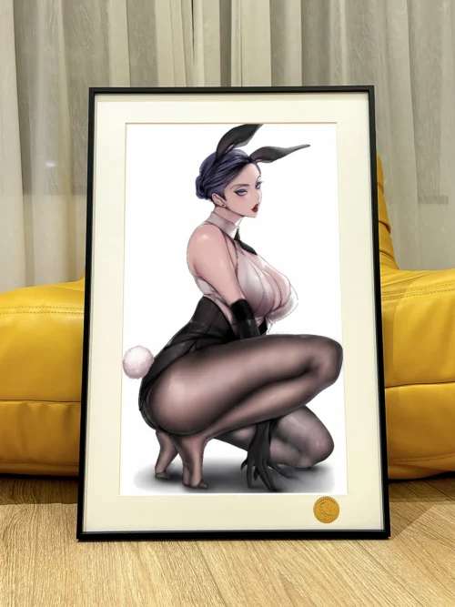 Bunny Girl Ver. Kim Mi-Jung Decorative Painting - A Wonderful New World - Xingkong Studio - Image 1