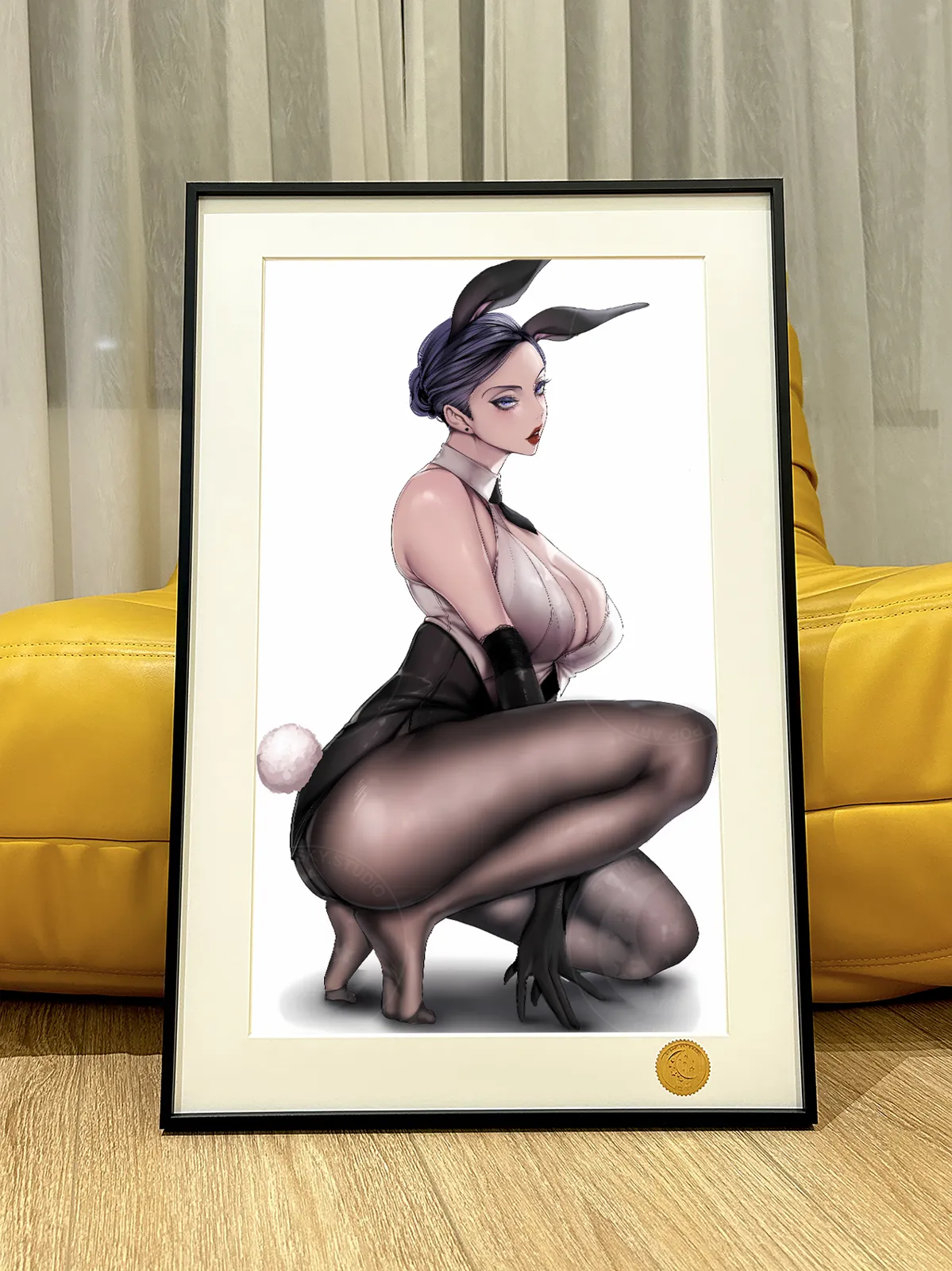 Bunny Girl Ver. Kim Mi-Jung Decorative Painting - A Wonderful New World - Xingkong Studio - Image 1