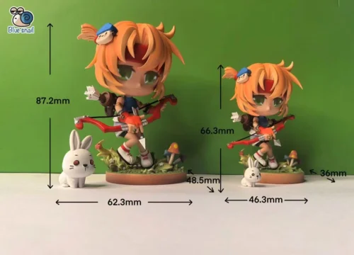 Big & Small Scale Bowman - MapleStory Resin Statue - Blue Snail Studio - Image 1