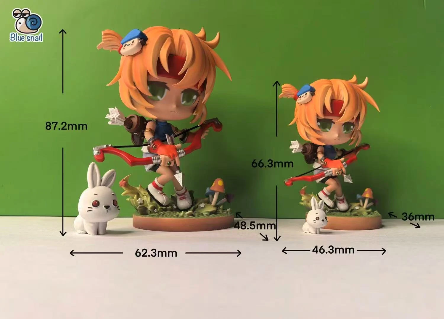 Big & Small Scale Bowman - MapleStory Resin Statue - Blue Snail Studio - Image 1