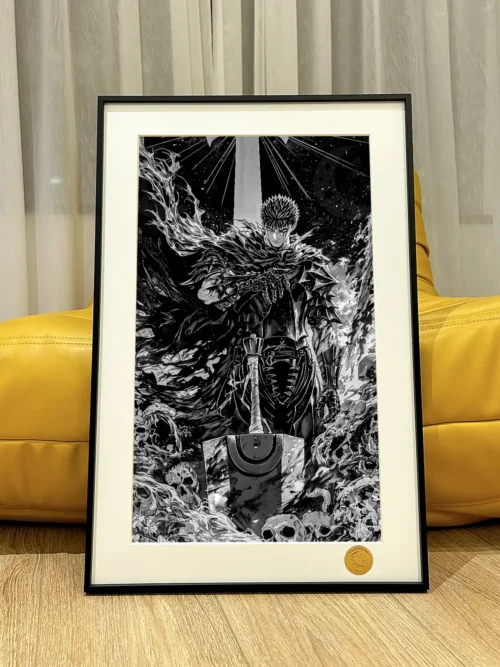 Black-and-White Style Guts Decorative Painting - Berserk - Xingkong Studio - Image 1