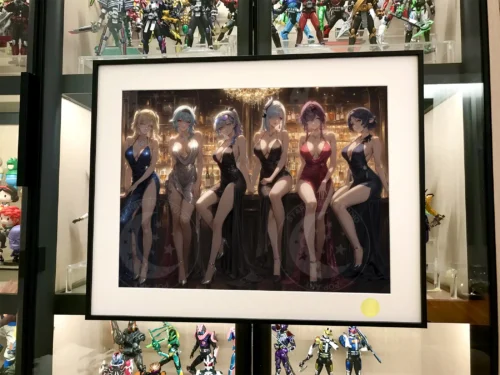 Bar Lady Decorative Painting - Honkai: Star Rail Genshin Impact Zenless Zone Zero - Xingkong Studio - Image 2