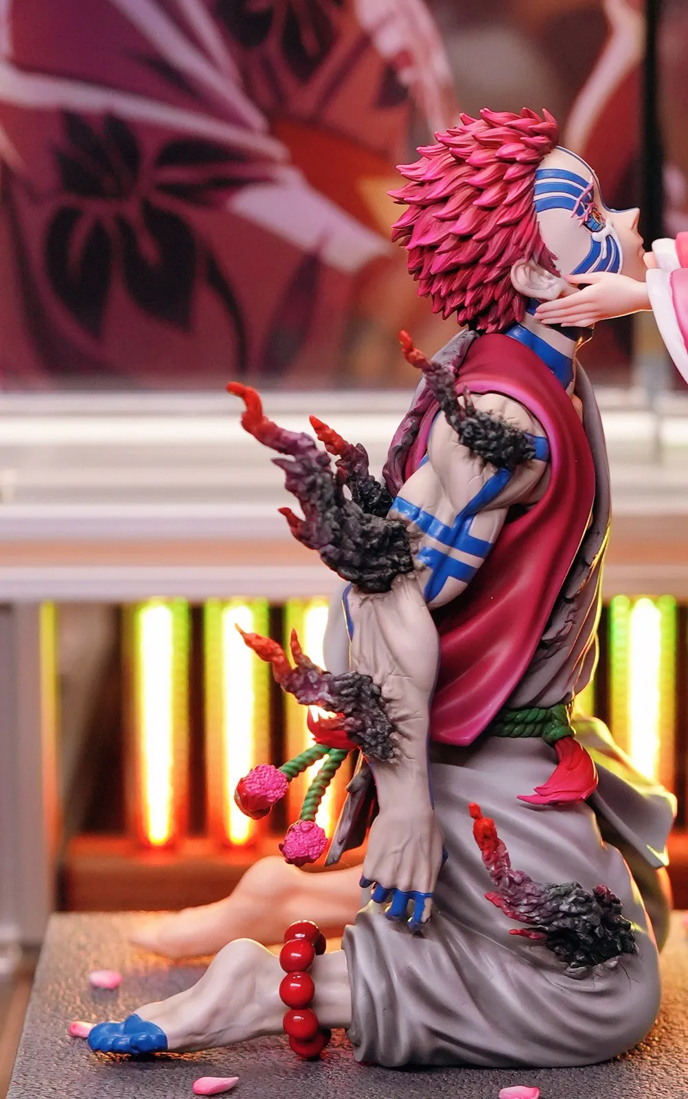 1/6 Scale Akaza & Koyuki Soyama - Demon Slayer: Kimetsu No Yaiba Resin Statue - POP.ART Studio - Image 5