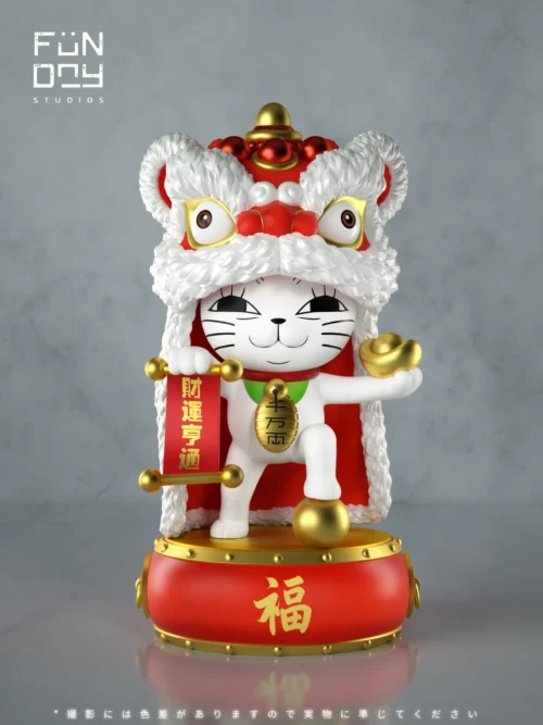 Lucky Lion Dance Turbo Granny - Dandadan Resin Statue - Funday Studio - Image 2