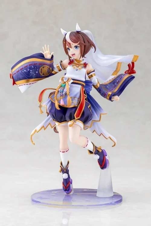 1/7 Scale PV322 Dream Butterfly of Purple Clouds Ver. Tokai Teio - Uma Musume Pofficial Statue - Kotobukiya - Image 2