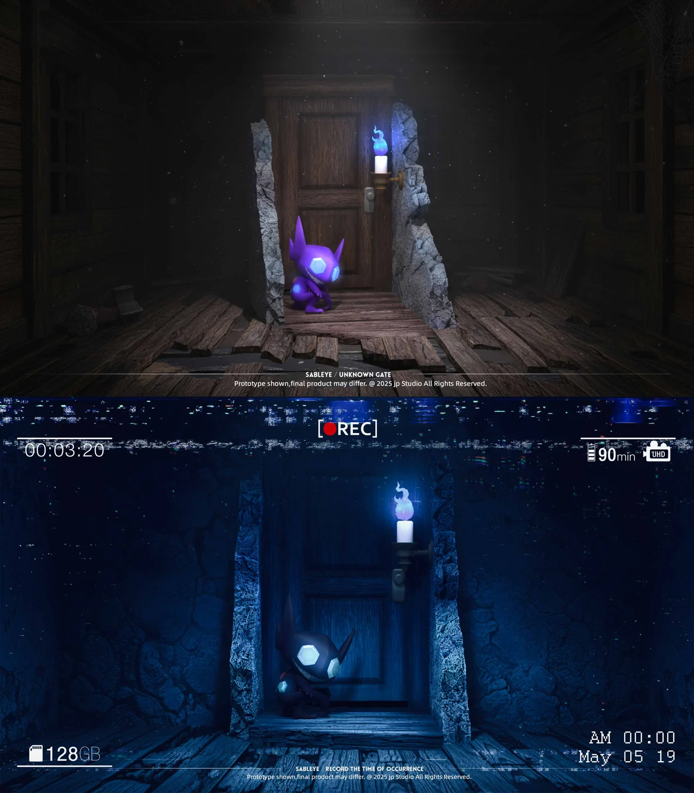 1/20 Scale World Zukan Sableye - Pokemon Statue - JP Studio - Image 1