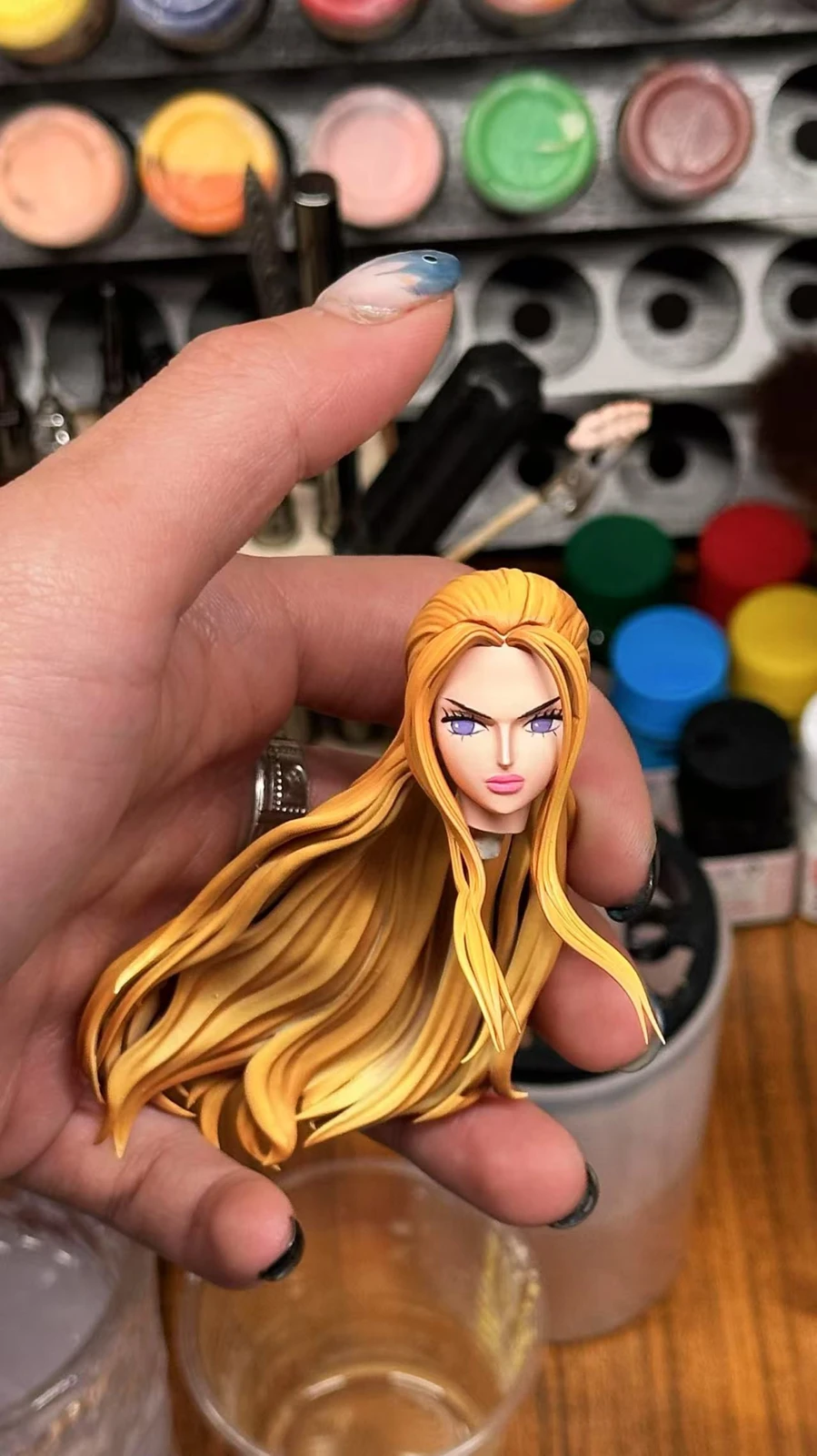 POP Scale CP0 Kalifa - ONE PIECE Resin Statue - LongHu Studios - Image 6