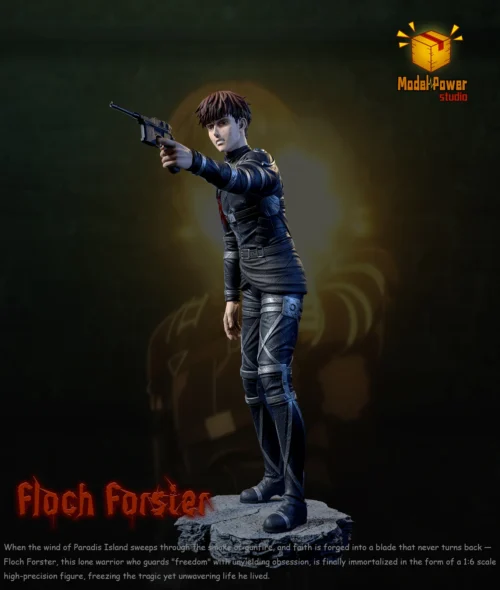 1/6 Scale Floch Forster - Attack On Titan Resin Statue - Model Power Studio - Image 2