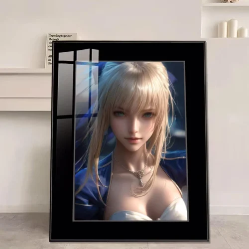 Saber Artoria Pendragon Half-Length Decorative Painting - Fate/Grand Order Decorative Painting - JuZi Studio - Image 1