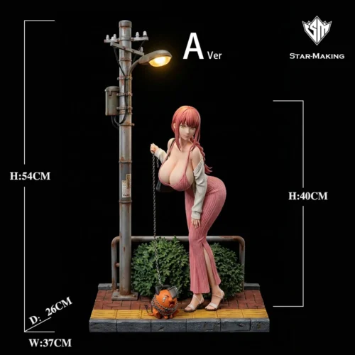 Makima with LED - Chainsaw Man Resin Statue - Star-Making Studio - Image 2