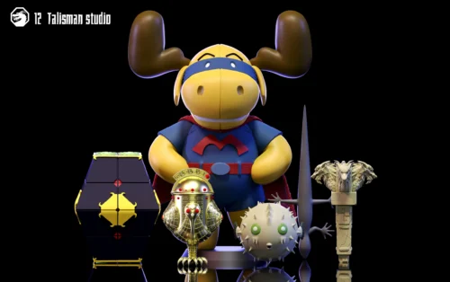 Uncle's Accessories Pack ONLY - Jackie Chan Adventures Resin Statue - ShengZhu Studio - Image 1