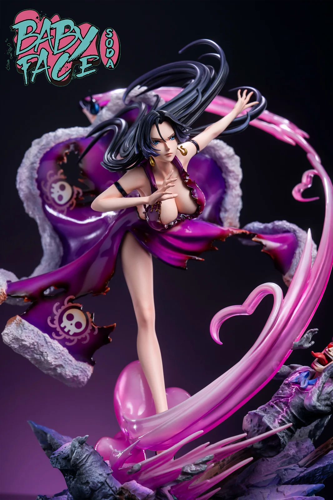 1/6 Scale Battle Scene Boa Hancock - ONE PIECE Resin Statue - Baby Face Studio - Image 5