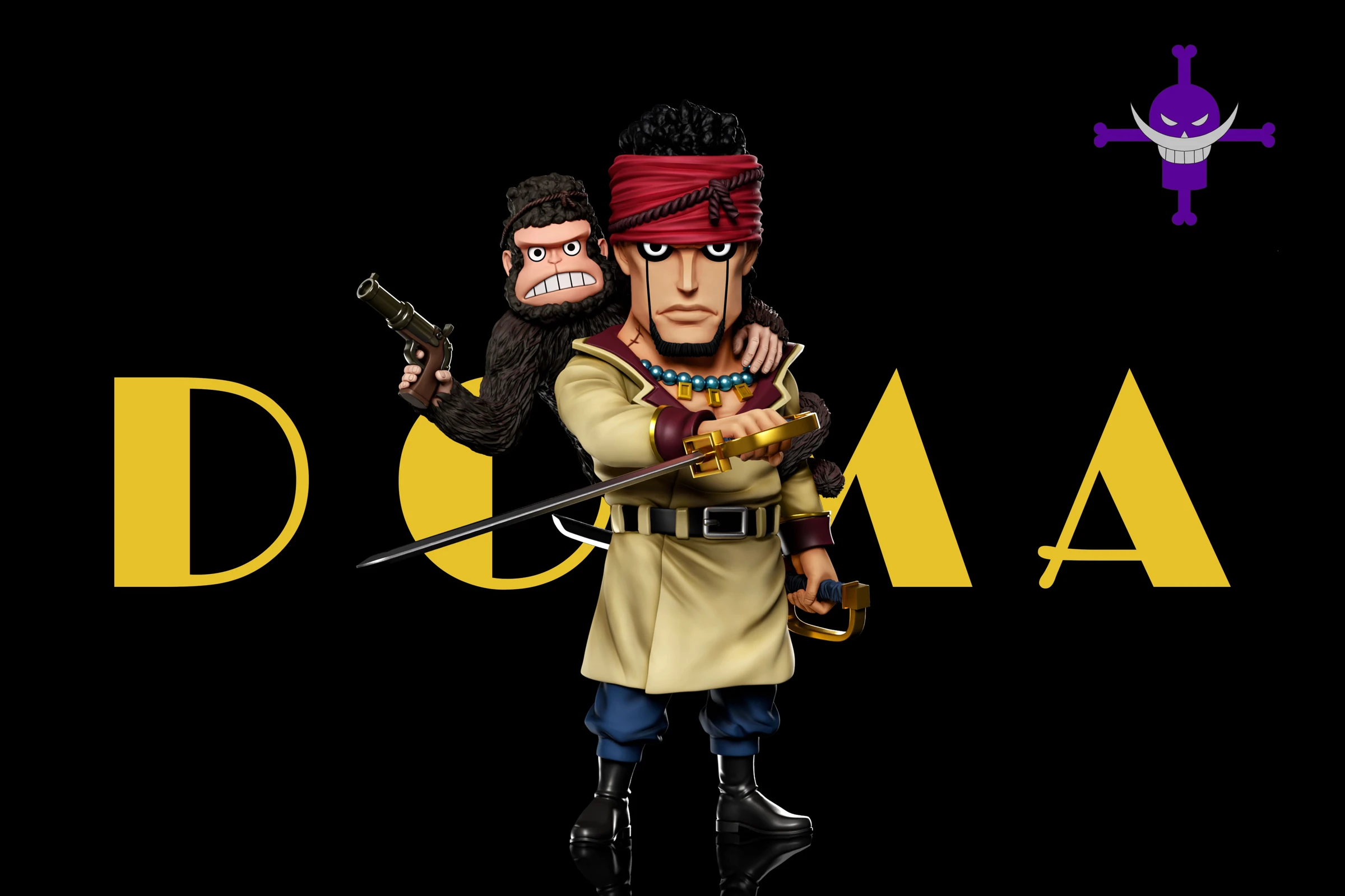 Bohemian Knight Doma - ONE PIECE Resin Statue - A Plus Studios - Image 1