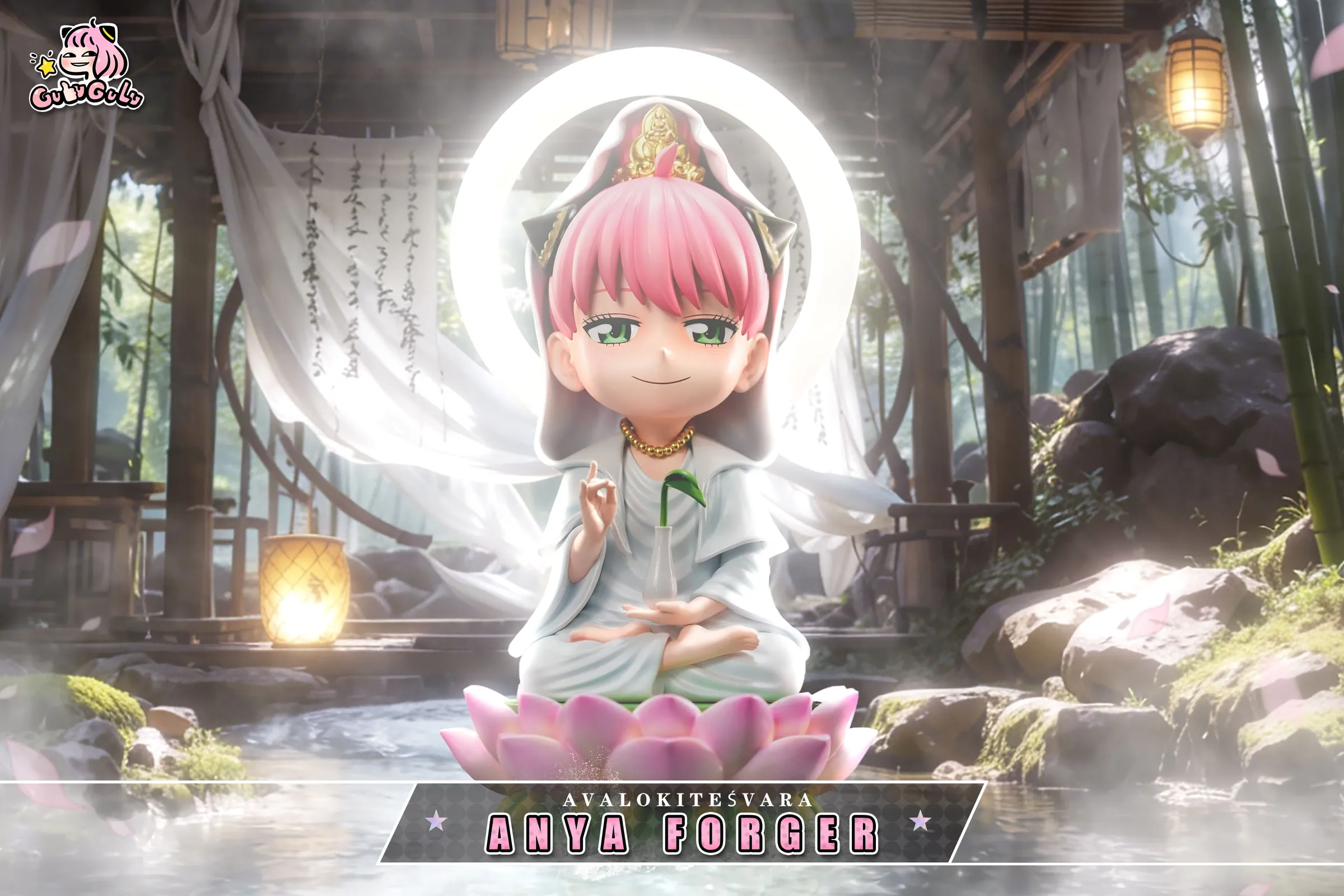 1/6 & 1/2 Scale Guanyin Cosplay Anya Forger - SPY X FAMILY Resin Statue - GULUGULU Studio - Image 4