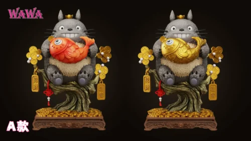 Lucky Totoro - My Neighbor Totoro Resin Statue - WAWA Studio - Image 2