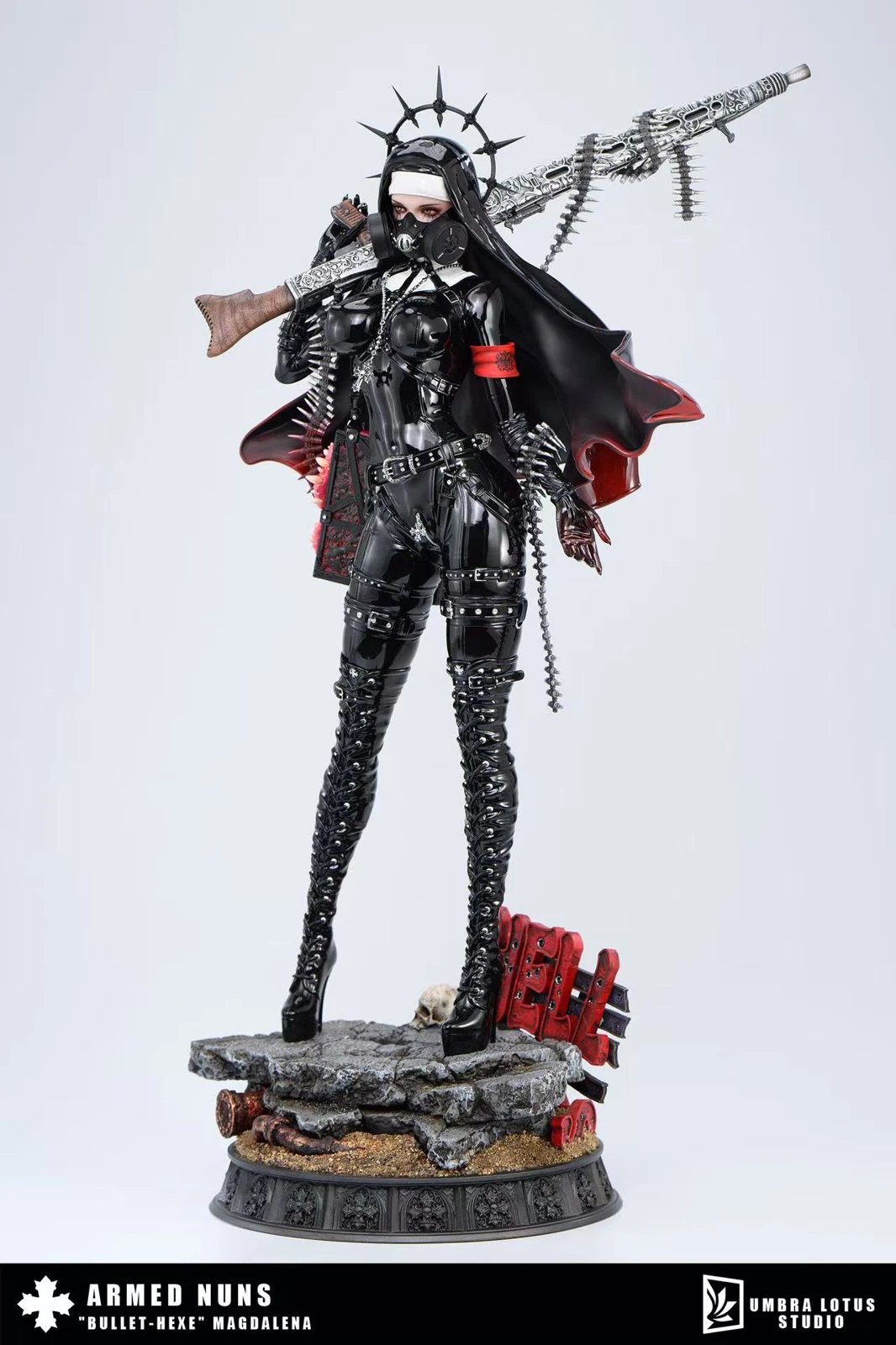 1/4 Scale Armed Nuns Magdalena - Original Design Resin Statue - Umbra Lotus Studio - Image 3