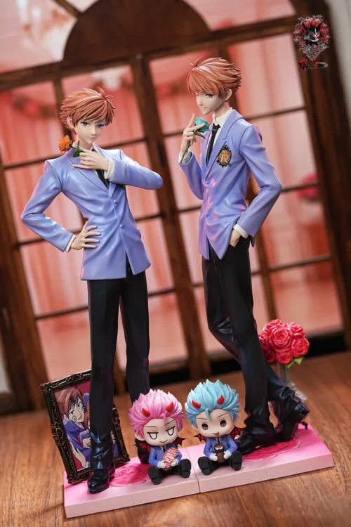 1/6 Scale Twins Hikaru Hitachiin & Kaoru Hitachiin - Ouran High School Host Club Resin Statue - Weare A Design Studio - Image 1