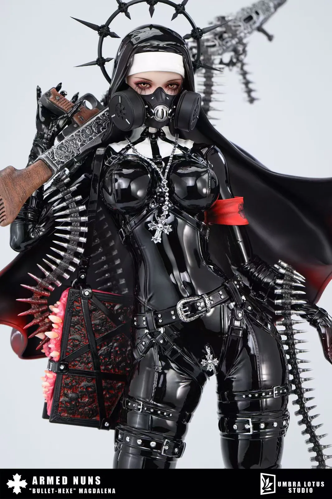 1/4 Scale Armed Nuns Magdalena - Original Design Resin Statue - Umbra Lotus Studio - Image 5