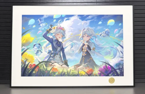 Furina & Focalors Decorative Painting - Genshin Impact - H-TWO Studio - Image 2
